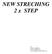 NEW STRECHING 2 x STEP