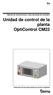 Manual de instrucciones y lista de piezas de recambio Unidad de control de la planta OptiControl CM22