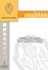 Informe de fiscalización de las universidades públicas de la Comunitat Valenciana del ejercicio 2011