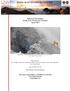 Boletín de Vulcanología Estado de los Volcanes de Costa Rica Agosto 2013