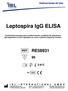 Leptospira IgG ELISA