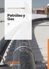 Soluciones de tuberías Pexgol. Petróleo y Gas