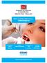 MEDICINA Y SALUD. Enfermedades infecciosas odontológicas. Programas de Formación y Especialización ODONTOLOGÍA 100% ONLINE 100 HORAS TUTOR PERSONAL