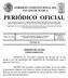GOBIERNO CONSTITUCIONAL DEL ESTADO DE PUEBLA PERIÓDICO OFICIAL