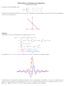 Matemáticas Avanzadas para Ingeniería Transformada de Fourier