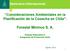 Consideraciones Ambientales en la Planificación de la Cosecha en Chile. Forestal Mininco S. A.