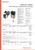 SERIE HERION Válvulas poppet con accionamiento eléctrico directo 3/2 Orificio 5 mm (ND) G1/4, 1/4 NPT, brida con interface NAMUR