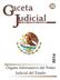 G aceta 26. J udicial OCTUBRE - NOVIEMBRE - DICIEMBRE. Órgano Informativo del Poder Judicial del Estado