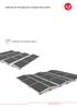 Sistemas de montaje para instalaciones solares. Sistemas de tejado plano.