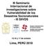 III Seminario Internacional de investigaciones sobre Vulnerabilidad de los Desastres Socionaturales - III SIIVDS