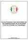 Ley de Fomento a las Actividades de las Organizaciones de la Sociedad Civil en el Estado de Tamaulipas