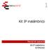 Kit IP inalámbrico. Manual de operación. Kit IP inalámbrico KITIPS202I
