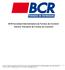 BCR Sociedad Administradora de Fondos de Inversión Informe Trimestral de Fondos de Inversión