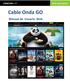 Cable Onda GO. Manual de Usuario Web