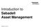 Introduction to Sabadell Asset Management. December 31st, 2017