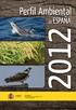 Perfil Ambiental de España 2012 Informe basado en indicadores