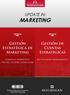 marketing UPDATE IN Gestión de Cuentas Estratégicas Gestión Estratégica de Marketing Strategic Marketing: The Big Picture Framework