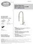 Pull-Down Kitchen Faucet Robinet de cuisine avec bec extensible Grifo extraíble para cocina