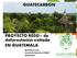 GUATECARBON. PROYECTO REDD+ de deforestación evitada EN GUATEMALA. Benedicto Lucas Secretario Ejecutivo CONAP Guatemala