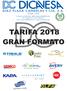 TARIFA 2018 GRAN FORMATO