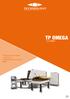 TP OMEGA. Linea Smart. Punzonadora automática 5 estaciones Completamente auto-index