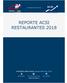 REPORTE ACSI RESTAURANTES 2018