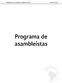 PROGRAMA XVI ASAMBLEA GENERAL ALAFEC NAYARIT Programa de asambleístas