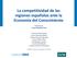 La competitividad de las regiones españolas ante la Economía del Conocimiento