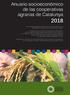 Anuario socioeconómico de las cooperativas agrarias de Catalunya