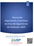 Manual de Organización y Funciones del Área del Seguimiento del Graduado -ASEG