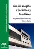 Guía de acogida a pacientes y familiares. Hospital de Alta Resolución Sierra Norte