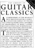 THE L I B R A R Y OF GUITAR CLASSICS COMPILED AND ARRANGED BY JERRY WILLARD IN 1998 BY AMSCO PUBLICATIONS