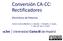 Conversión CA-CC: Rectificadores