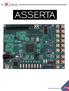 Contenido. Manual de ASSERTA Rev B - - Mayo de 2018 Página Introducción Características principales FPGA...