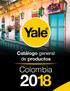 Catálogo general de productos. Colombia