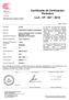 Certificado de Verificación Periódica LLA - VP