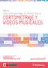 BASES CONCURSO NACIONAL DE PROYECTOS DE CORTOMETRAJE Y VIDEOS MUSICALES