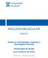 BIOLOGÍA MOLECULAR (652016) Grado en Criminalística: Ciencias y Tecnologías Forenses. Universidad de Alcalá. Curso Académico 2018/2019