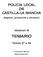 POLICÍA LOCAL DE CASTILLA-LA MANCHA. (Ingreso, promoción y ascenso) Volumen III TEMARIO. Temas 27 a 39. Coordinación editorial: Manuel Segura Ruiz