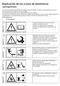Explicación de los iconos de advertencia (pictogramas)