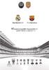 12 a. Real Madrid C. F. vs F. C. Barcelona. Duodécima jornada de la Liga BBVA La Liga BBVA, Matchday 12 Temporada/ Season 2015/2016