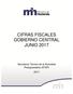 CIFRAS FISCALES GOBIERNO CENTRAL JUNIO 2017