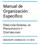 Manual de Organización Específico DIRECCIÓN GENERAL DE PRESUPUESTO Y CONTABILIDAD