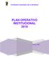 PATRONATO NACIONAL DE LA INFANCIA PLAN OPERATIVO INSTITUCIONAL 2018