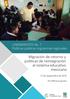 Migración de retorno y políticas de reintegración al sistema educativo mexicano. LINEAMIENTOS No. 7 Políticas públicas migratorias regionales. No.